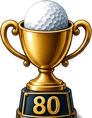Broke 80