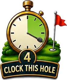 Green clock